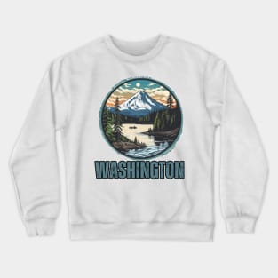 Washington State USA Crewneck Sweatshirt